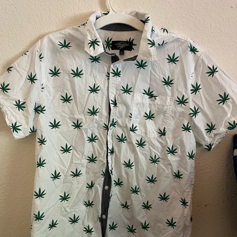 Flower Collard Shirt